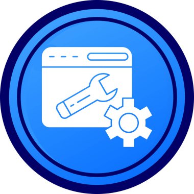 seo modern simgesinin vektör illüstrasyonu