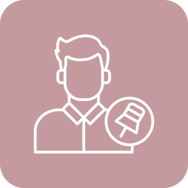 para vektör çizgisi simgesi