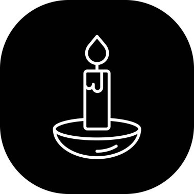 Mum. Web simgesi basit illüstrasyon