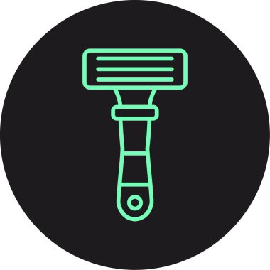 Güzellik ve moda simgelerinin vektör çizimi