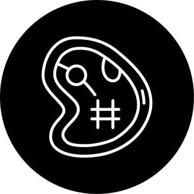 Gıda simgesinin vektör illüstrasyonu