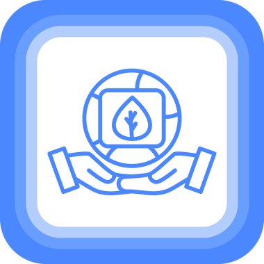 Bir ateş simgesinin vektör illüstrasyonu