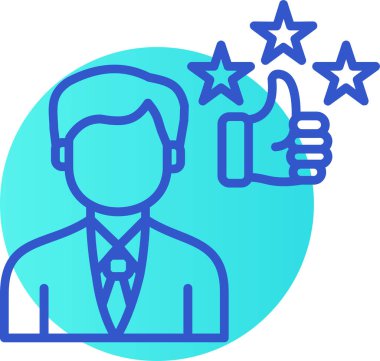 derecelendirme müşteri geri besleme simgesi