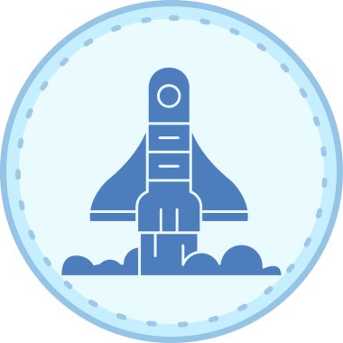 Modern bir simgenin vektör illüstrasyonu