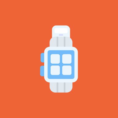 Beyaz arkaplanda su şişesi vektör simgesi.