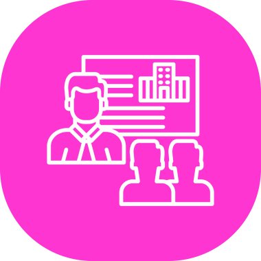 İnsan simgesinin vektör illüstrasyonu