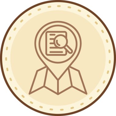 seo modern simgesinin vektör illüstrasyonu