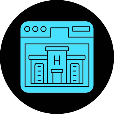 Mutfak simgesi vektör illüstrasyonu