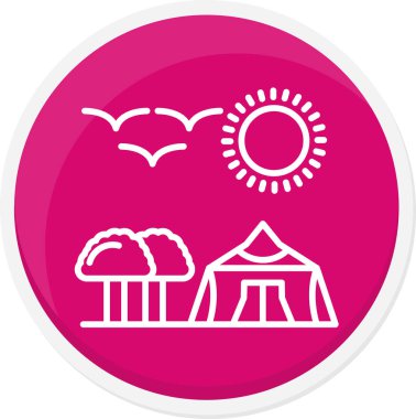 Vektör illüstrasyonu, simge ögesi biçimi