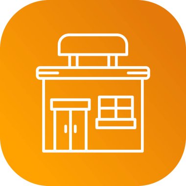 Yapı simgesinin vektör illüstrasyonu