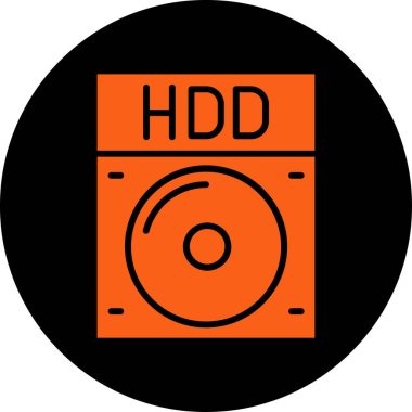 Tek dosya simgesinin vektör illüstrasyonu