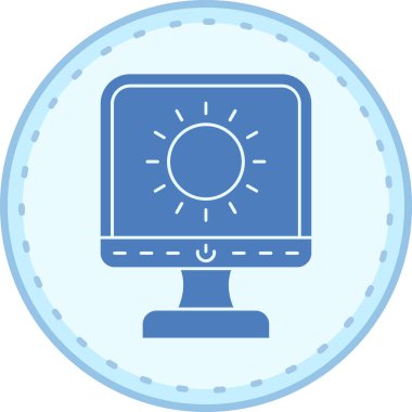 seo modern simgesinin vektör illüstrasyonu