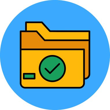 Dosya. Web simgesi basit illüstrasyon