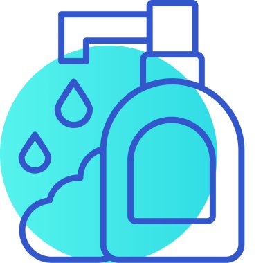 Su damlası. Web simgesi basit tasarım