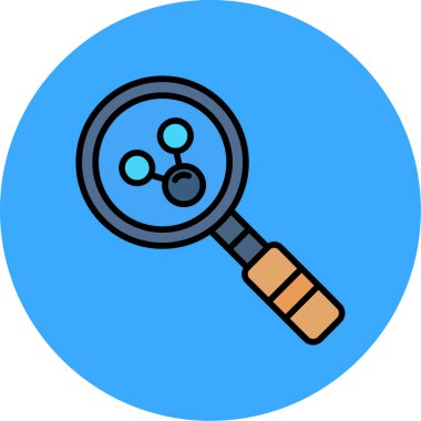 Arama simgesi vektör illüstrasyonu bul