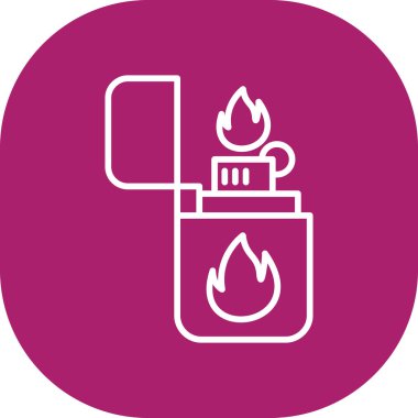 vektör ateş simgesi illüstrasyonu