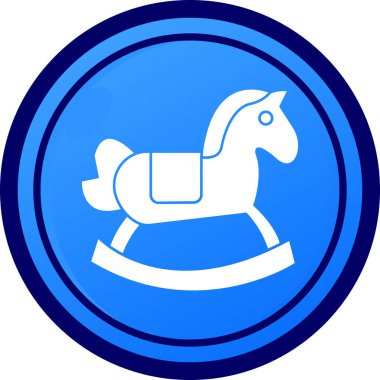 modada izole edilmiş arka planda at simgesi