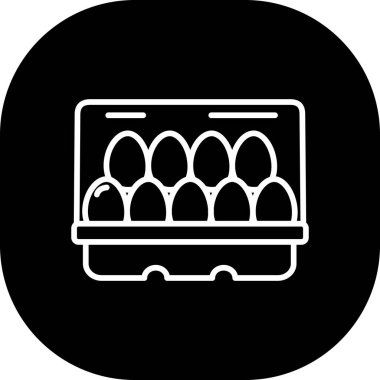 Gıda simgesinin vektör illüstrasyonu