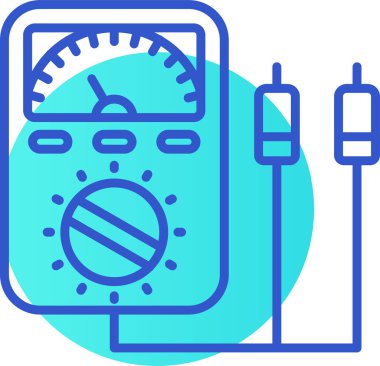elektrik dolgu ikonu vektör illüstrasyonu