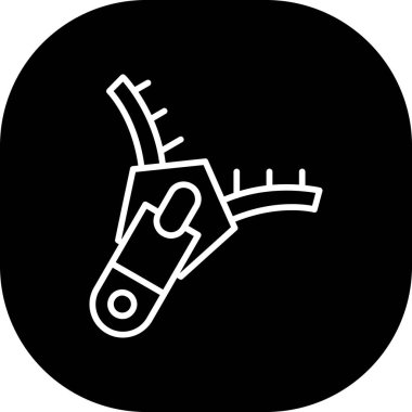 Modern oto tamir simgesinin vektör illüstrasyonu