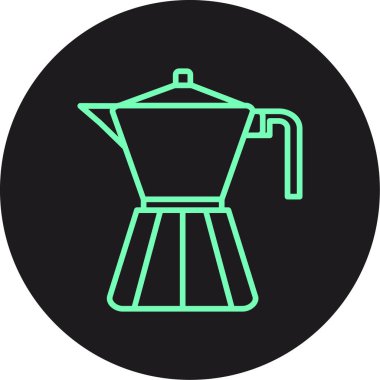 Vektör Kahve Simgesi illüstrasyonu