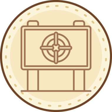 seo modern simgesinin vektör illüstrasyonu