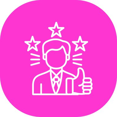 yıldız simgesi vektör illüstrasyonu