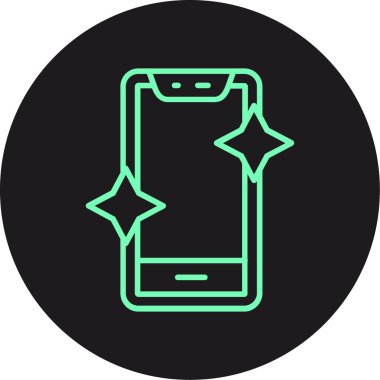 vektör telefon simgesi çizimi