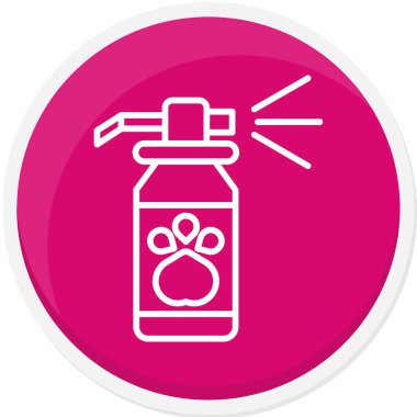 Bir bebek şişesinin vektör çizimi