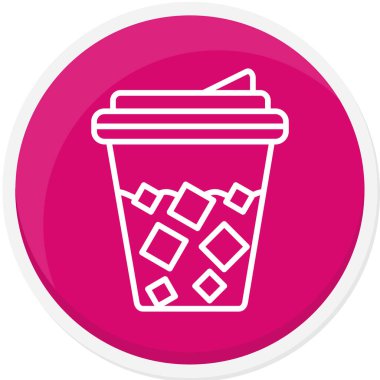 Kap ikonu vektör illüstrasyonu