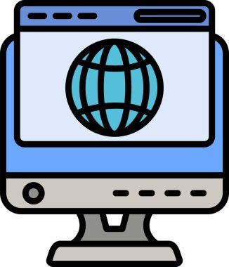 dünya küresi web simgesi