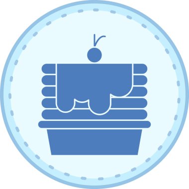 Gıda simgesinin vektör illüstrasyonu