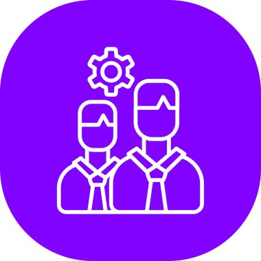 iş simgesi vektör illüstrasyonu