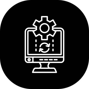 vektör simgesi ph düz tasarımı ayarlanıyor