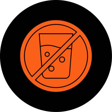 Alkol işareti vektör simgesi yok