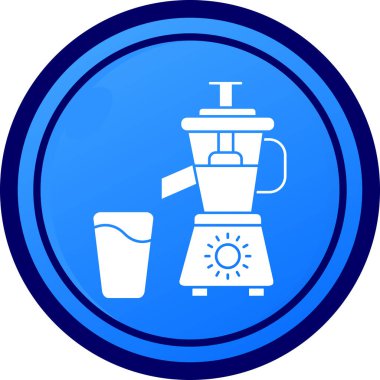 Bir kahve makinesinin vektör çizimi