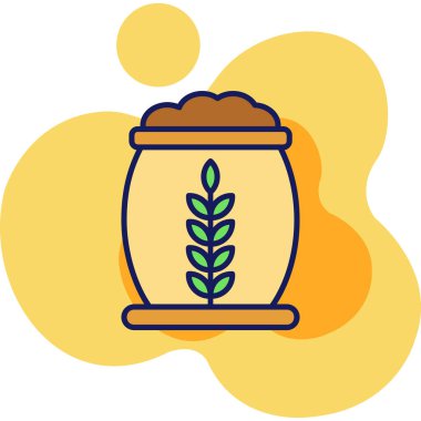 Kavanoz kavanozu simgesi - taslak biçimi