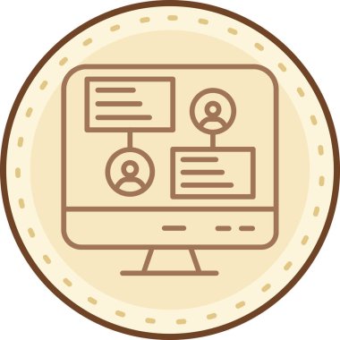 vektör içinde tarayıcı simgesi