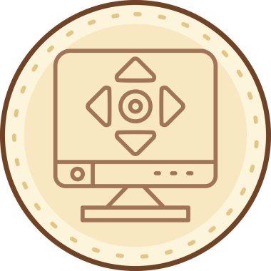 seo modern simgesinin vektör illüstrasyonu