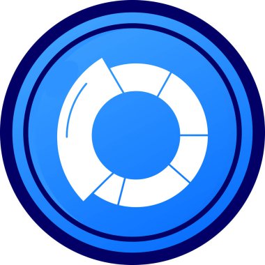 dvd disk simgesi doldurulmuş ana hatlar biçimi