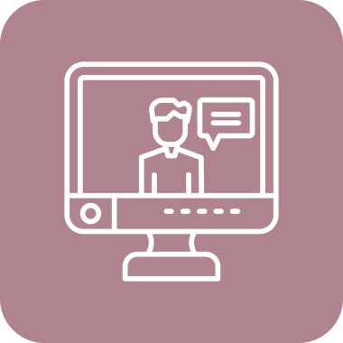 seo modern simgesinin vektör illüstrasyonu