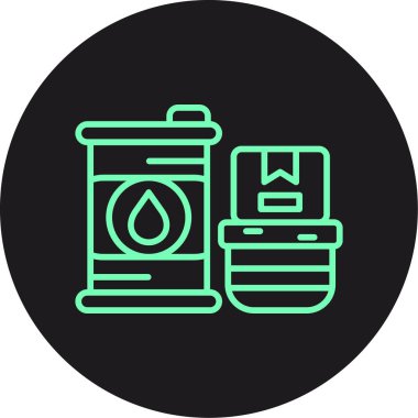 gaz simge vektör çizim