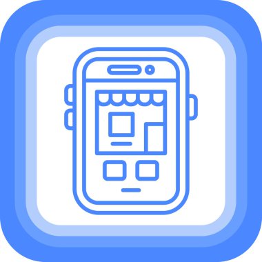 - Telefon. Web simgesi basit illüstrasyon