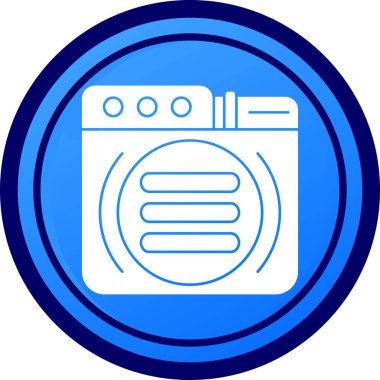 Simge vektör çizim gaz sobası