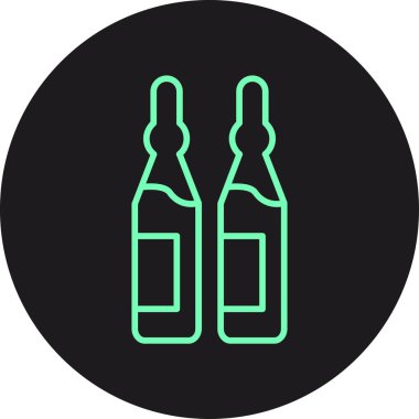 bira ikonu vektör illüstrasyonu