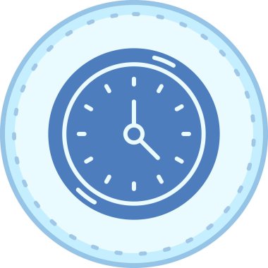 Saatin vektör illüstrasyonu