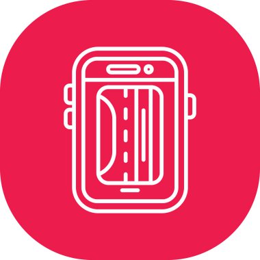 vektör akıllı saat simgesi