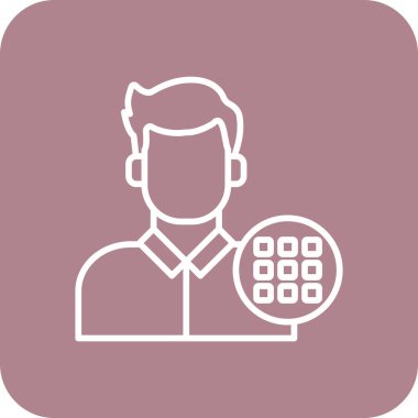 seo modern simgesinin vektör illüstrasyonu