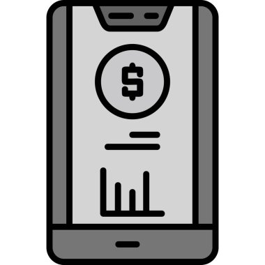 dolar işareti simgesi olan cep telefonu, özet biçimi