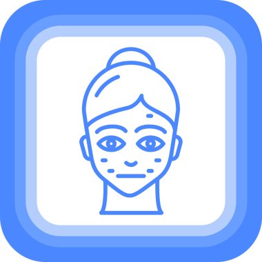 Yüz ifadesi olan güzel bir kadın.